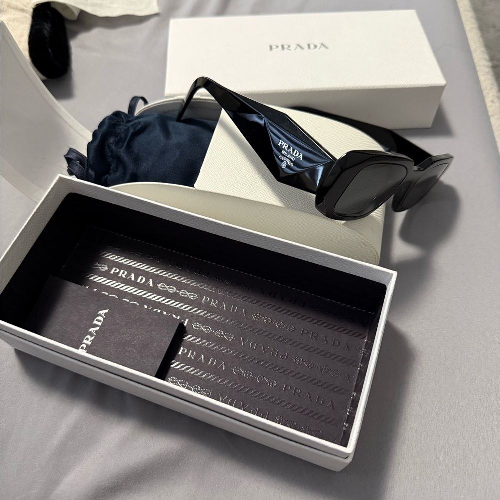 Prada Glossy Black Sunglasses